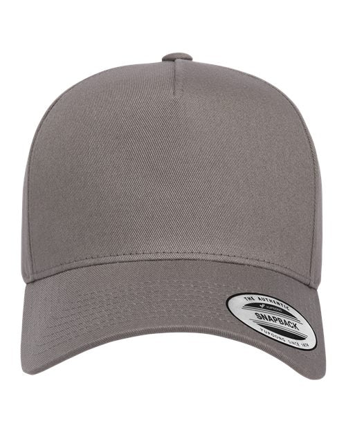 Retro Cotton Blend Trucker Snapback Cap