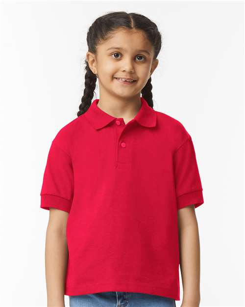 Youth DryBlend® Jersey Polo