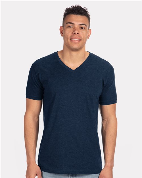 Men's CVC V-Neck T-Shirt