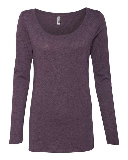 Women’s Triblend Scoop Neck Long Sleeve T-Shirt
