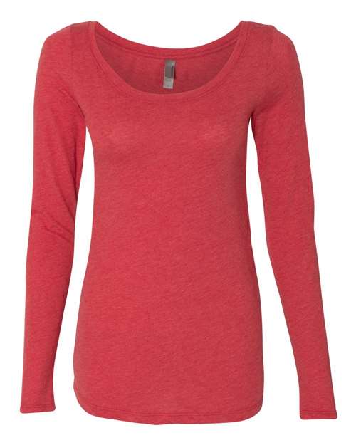 Women’s Triblend Scoop Neck Long Sleeve T-Shirt