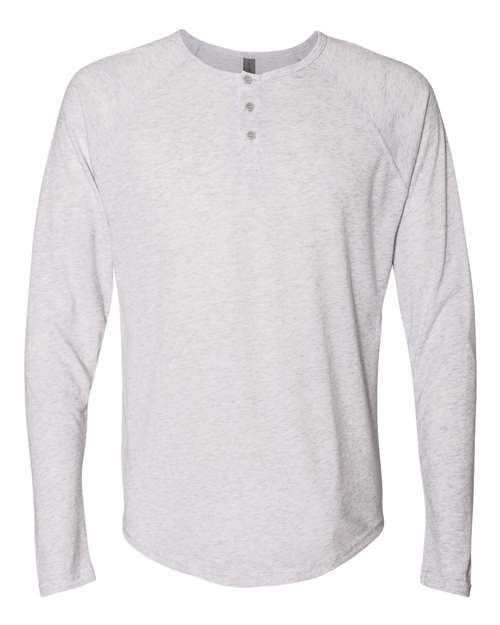 Men's Triblend Henley T-Shirt