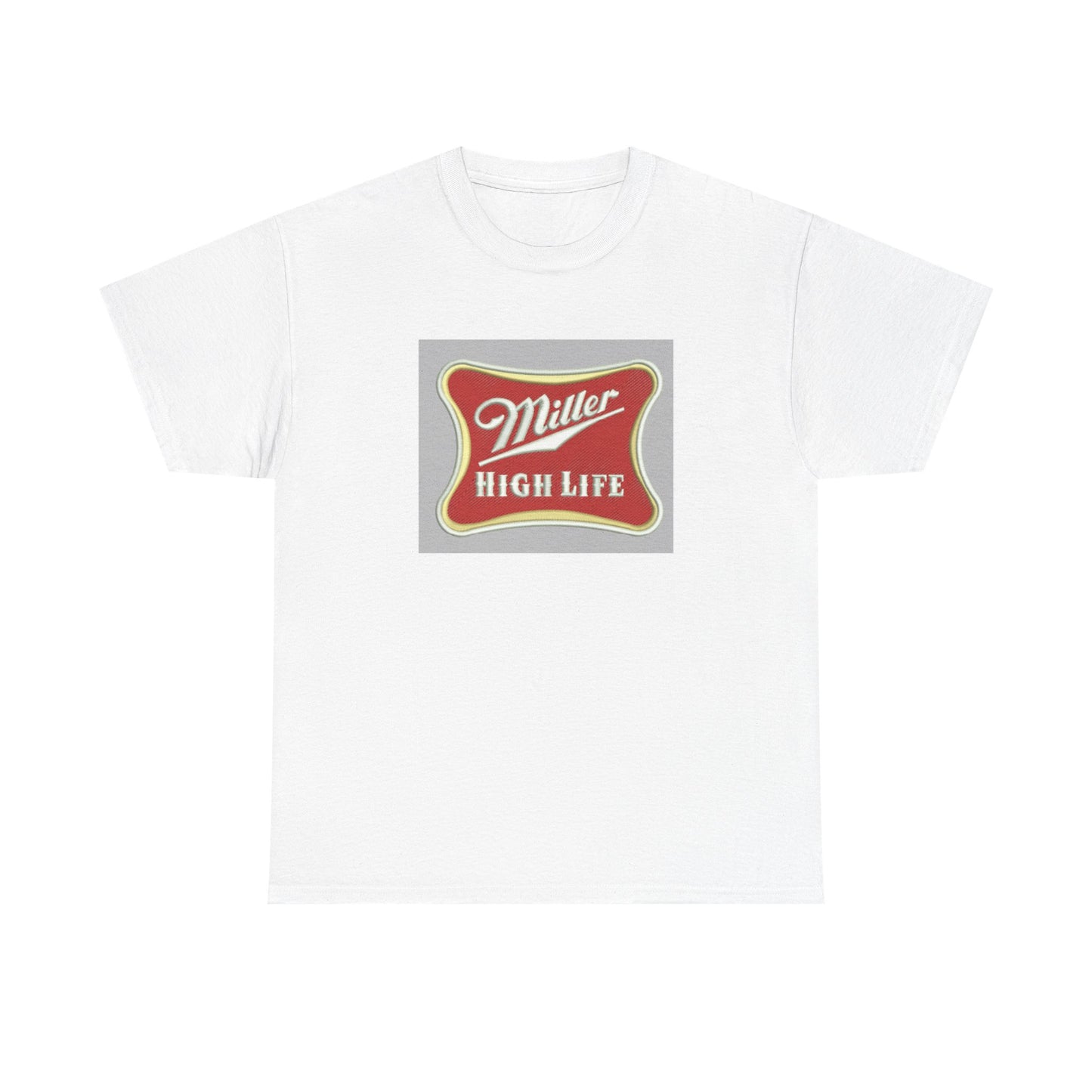 Vintage Miller High Life Unisex Cotton Tee - Classic Beer Logo Shirt