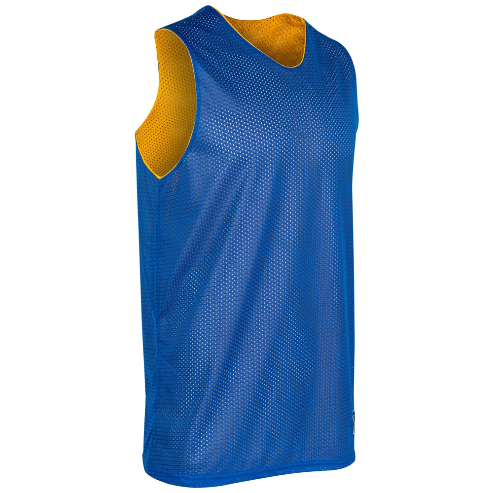 Polyester Reversible Basketball Jersey - Adult - ROYALGOLD