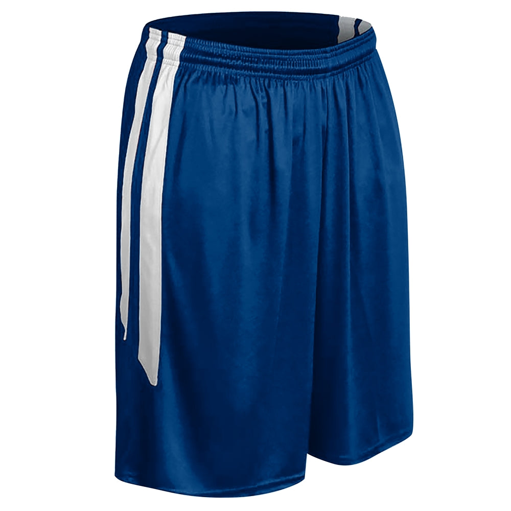 DRI-GEAR® Muscle Basketball Short - ROYALWHITE