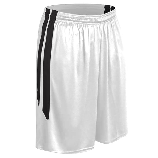 DRI-GEAR® Muscle Basketball Short - WHITEBLACK