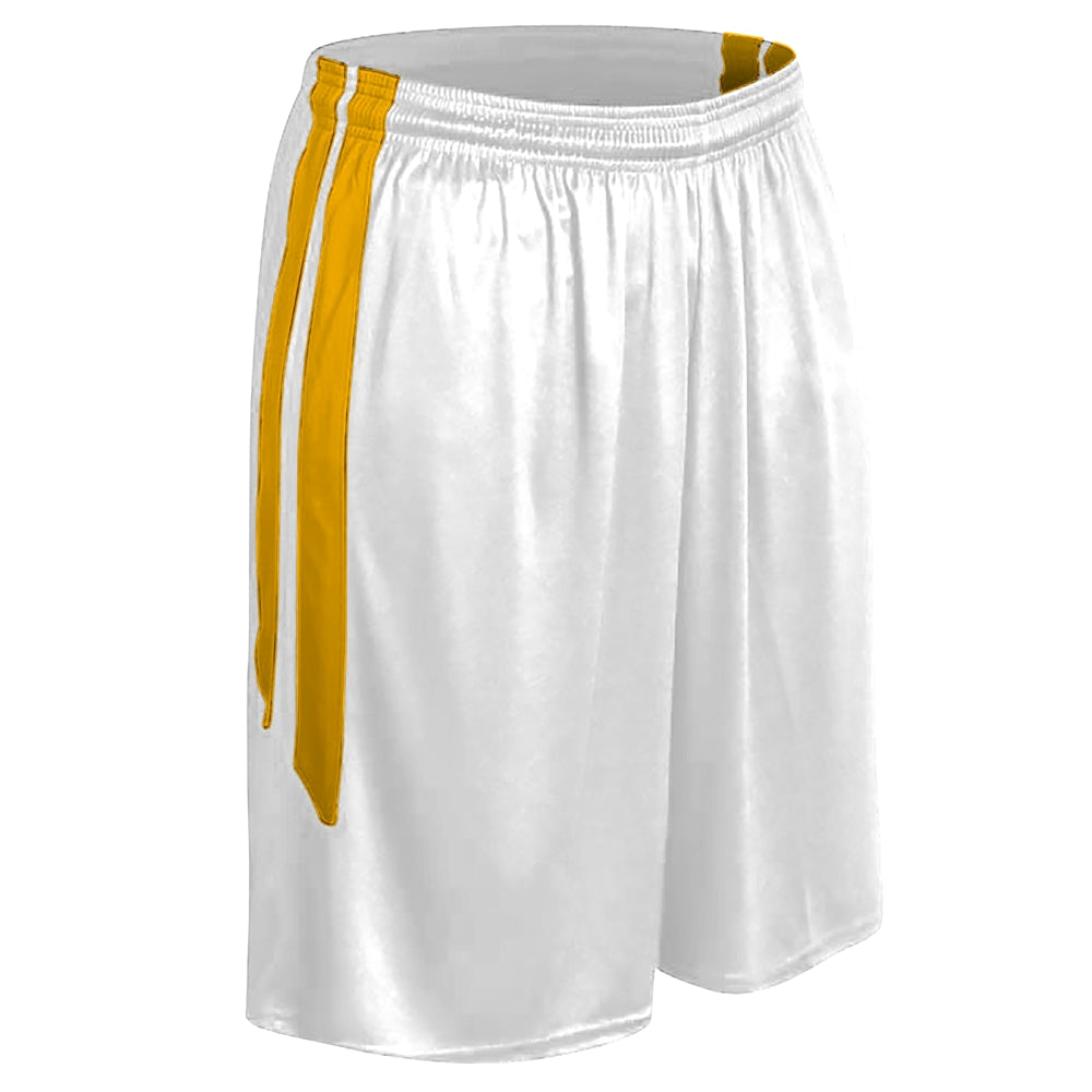 DRI-GEAR® Muscle Basketball Short - WHITEGOLD