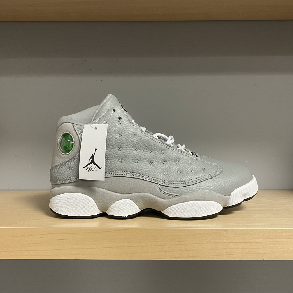 Nike AJ 13 10 Grey Grey White Soles