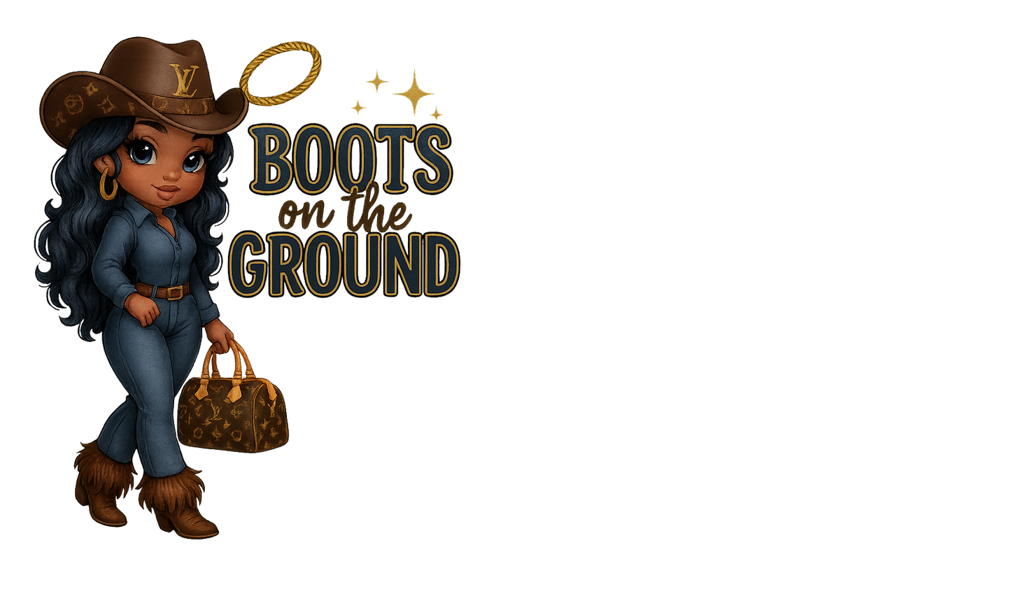 Ladies Boots on the Ground SS T-Shirt