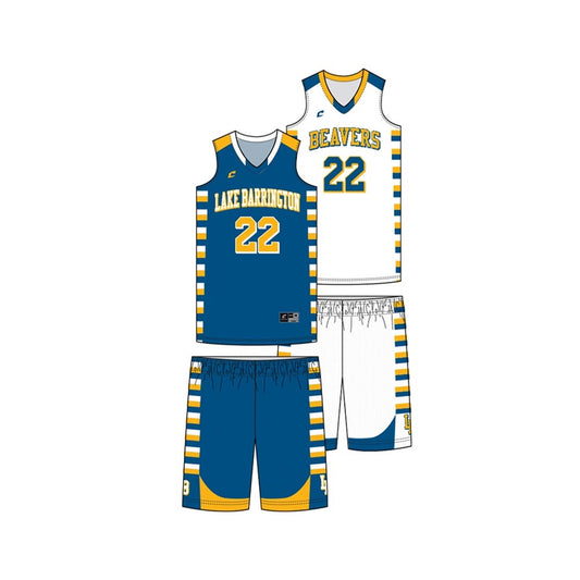 SAMPLE: Reversible Basketball Uniform