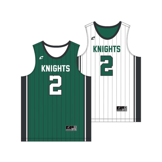 SAMPLE Juice Fitted Double Ply Reversible Basketball Jersey