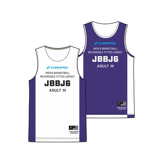SIZE KIT Juice Reversible Fitted Basketball Jersey
