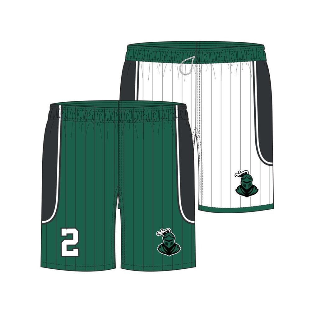SAMPLE Juice Single-Ply Reversible Basketball 9\" Short