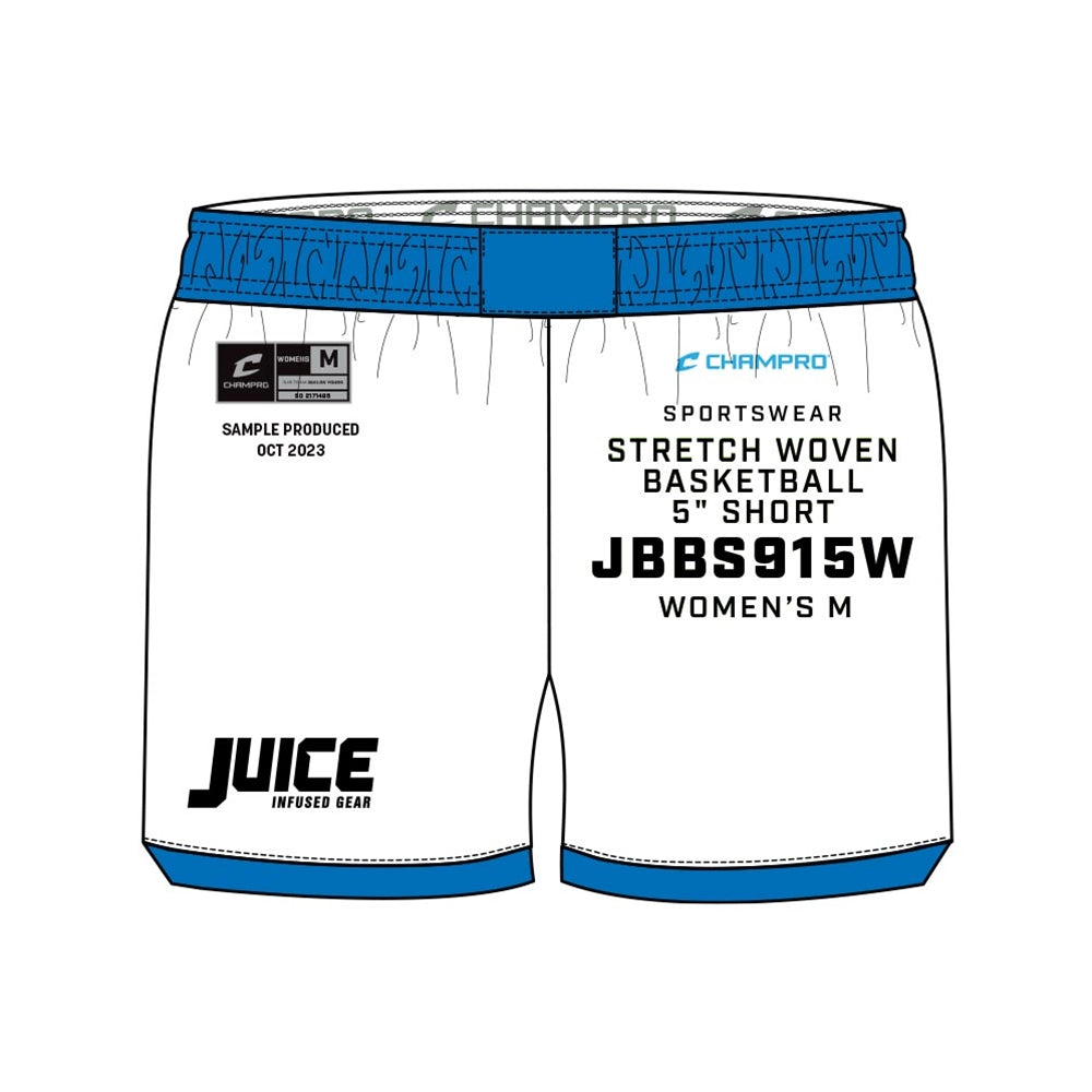 SIZE KIT Juice Stretch Woven Basketball 5\" Short