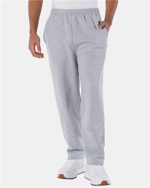 Men's Powerblend® Open-Bottom Sweatpants with Pockets