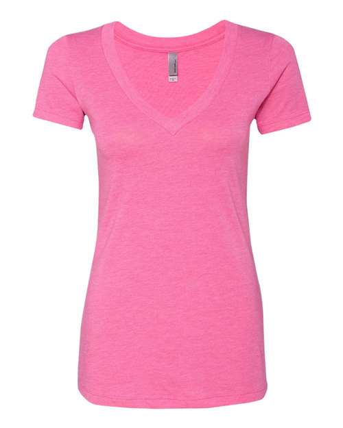 Women’s Triblend Deep V-Neck T-Shirt