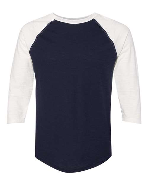 Unisex Premium Fashion Raglan Three-Quarter Sleeve Baseball T-Shirt