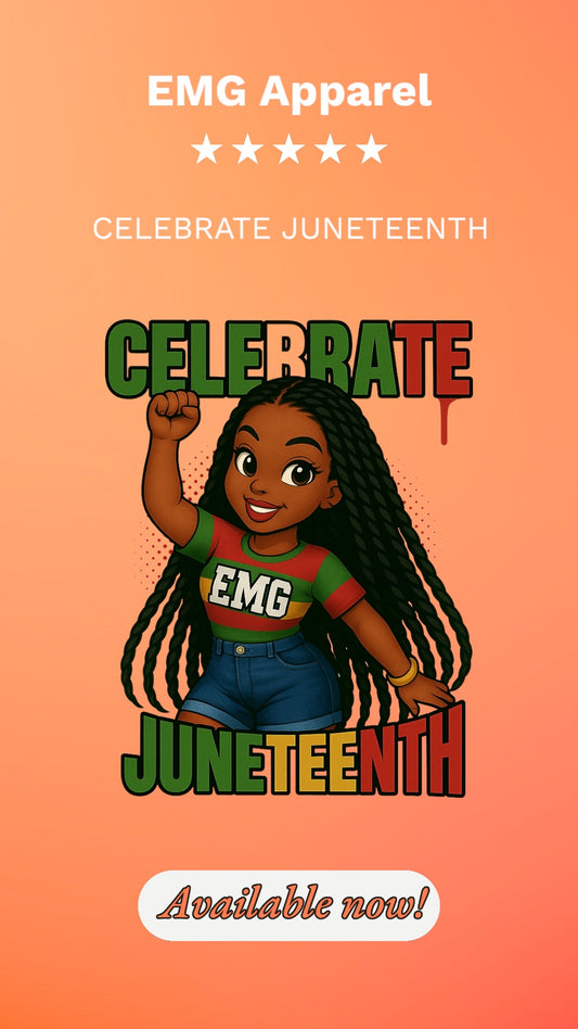 Juneteenth Ladies Fitted T-Shirt
