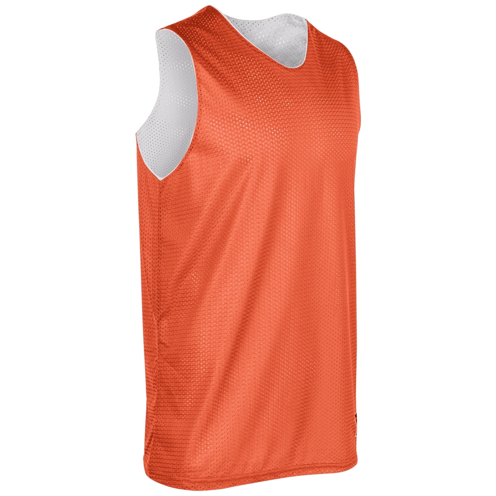 Polyester Reversible Basketball Jersey - Adult - ORANGEBODYWHITEBODY