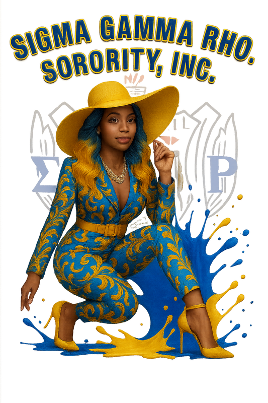 Sigma Gamma Rho Sorority Short Sleeve Elegant T-Shirt