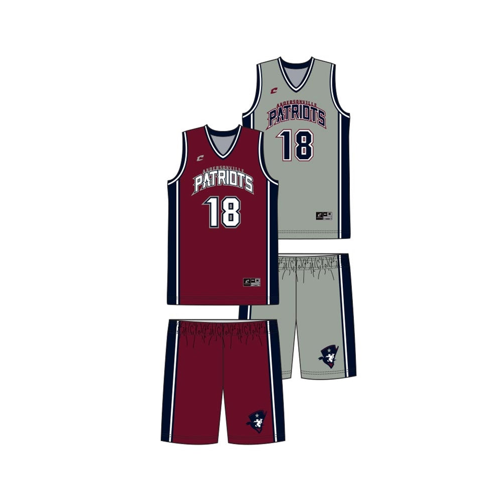SAMPLE: Reversible Basketball Uniform