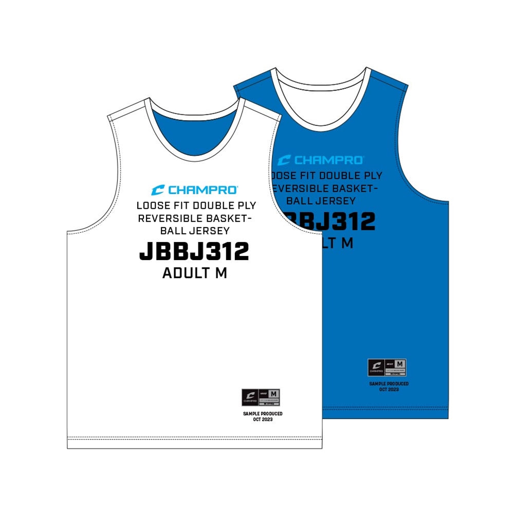 SIZE KIT Juice Loose Fit Double Ply Reversible Basketball Jersey