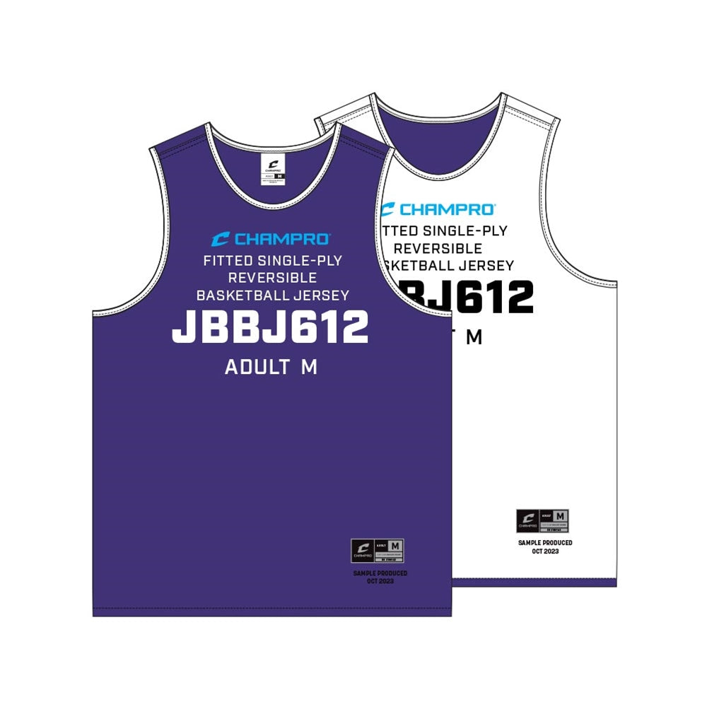 SIZE KIT Juice Loose Single-Ply Reversible Basketball Jersey