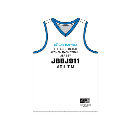SIZE KIT Juice Fitted Stretch Woven Basketball Jersey