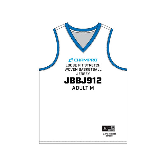 SIZE KIT Juice Loose Fit Stretch Woven Basketball Jersey