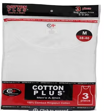 Plain Cotton Plus T-Shirts