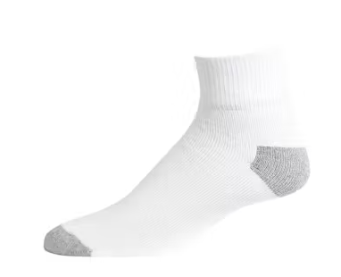 White Ankle Scoks